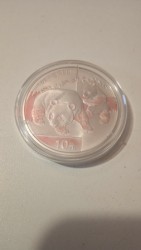 Монета серебряная Panda