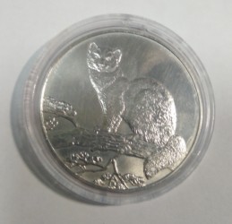 Серебряная монета 33,7 гр