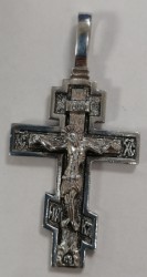 Серебрянный крест  6,39 гр.