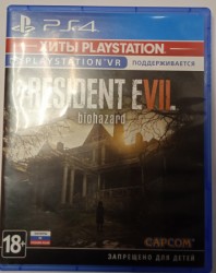 Диск PS4 Resident Evil Biohazard