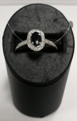 Золотое кольцо с бриллиантами 2.46